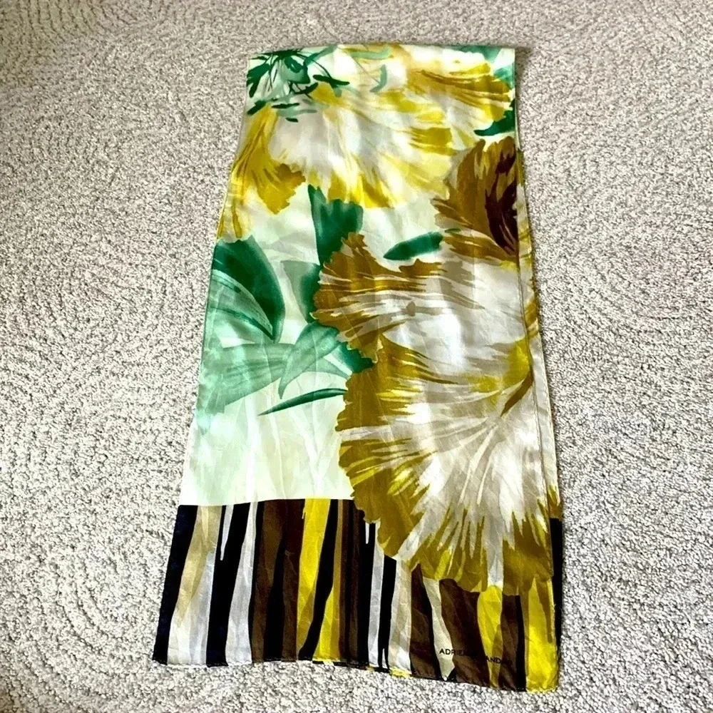 Adrienne Landau silk scarf